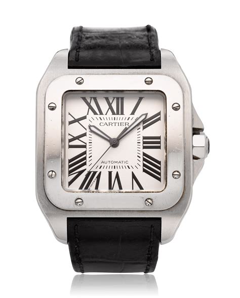 cartier santos 100 womens watch|cartier santos watch price list.